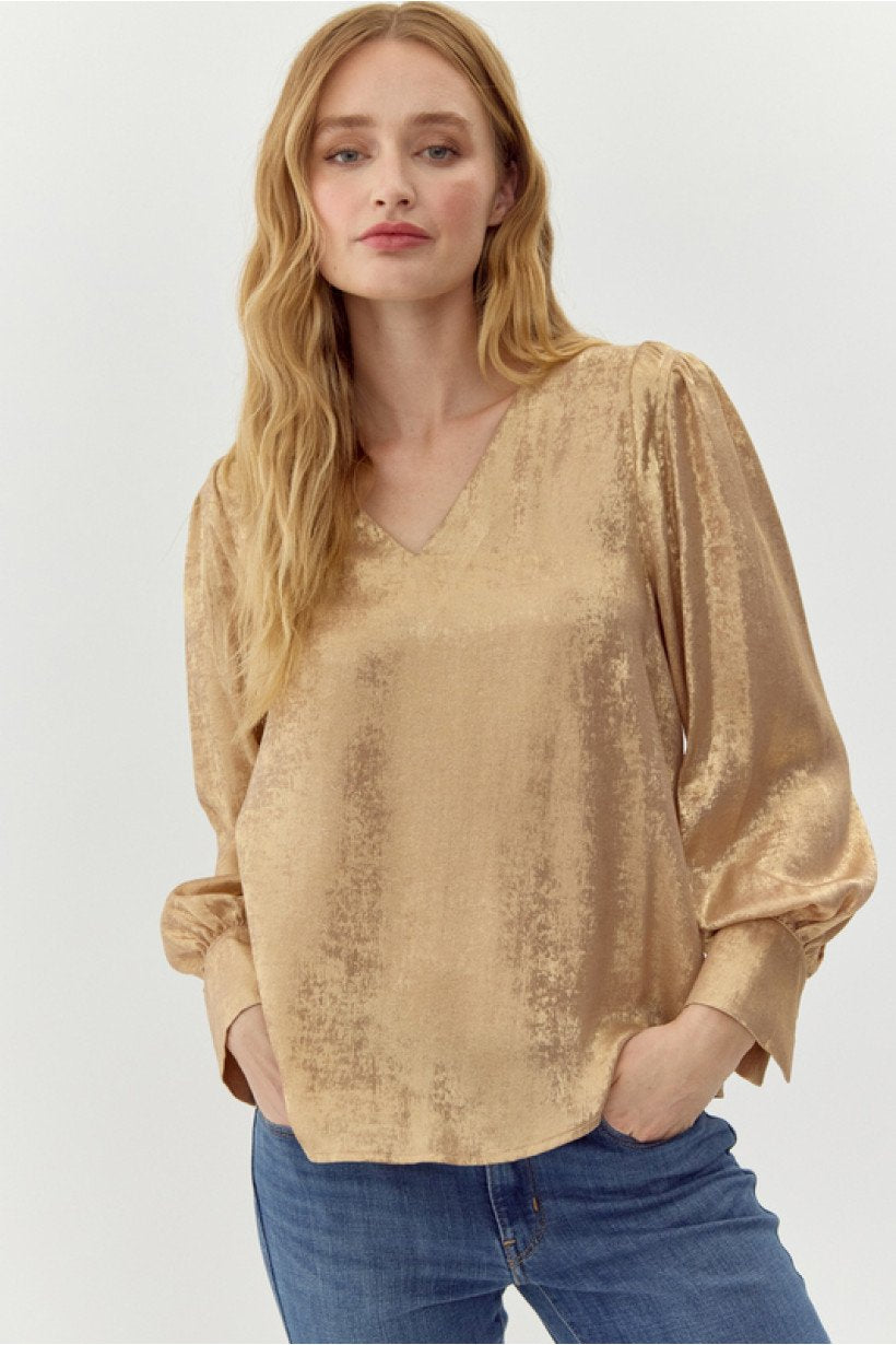 Metallic Top