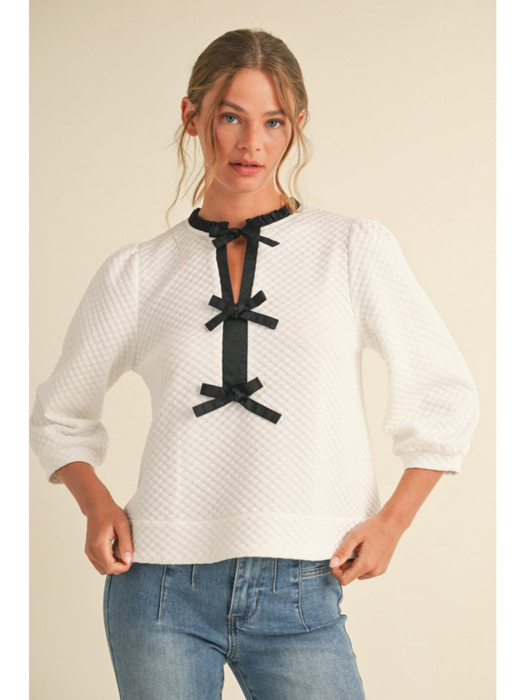 Quilted Bow Top