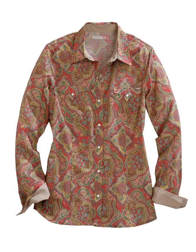 Paisley Snap Front Woven from Tin Haul