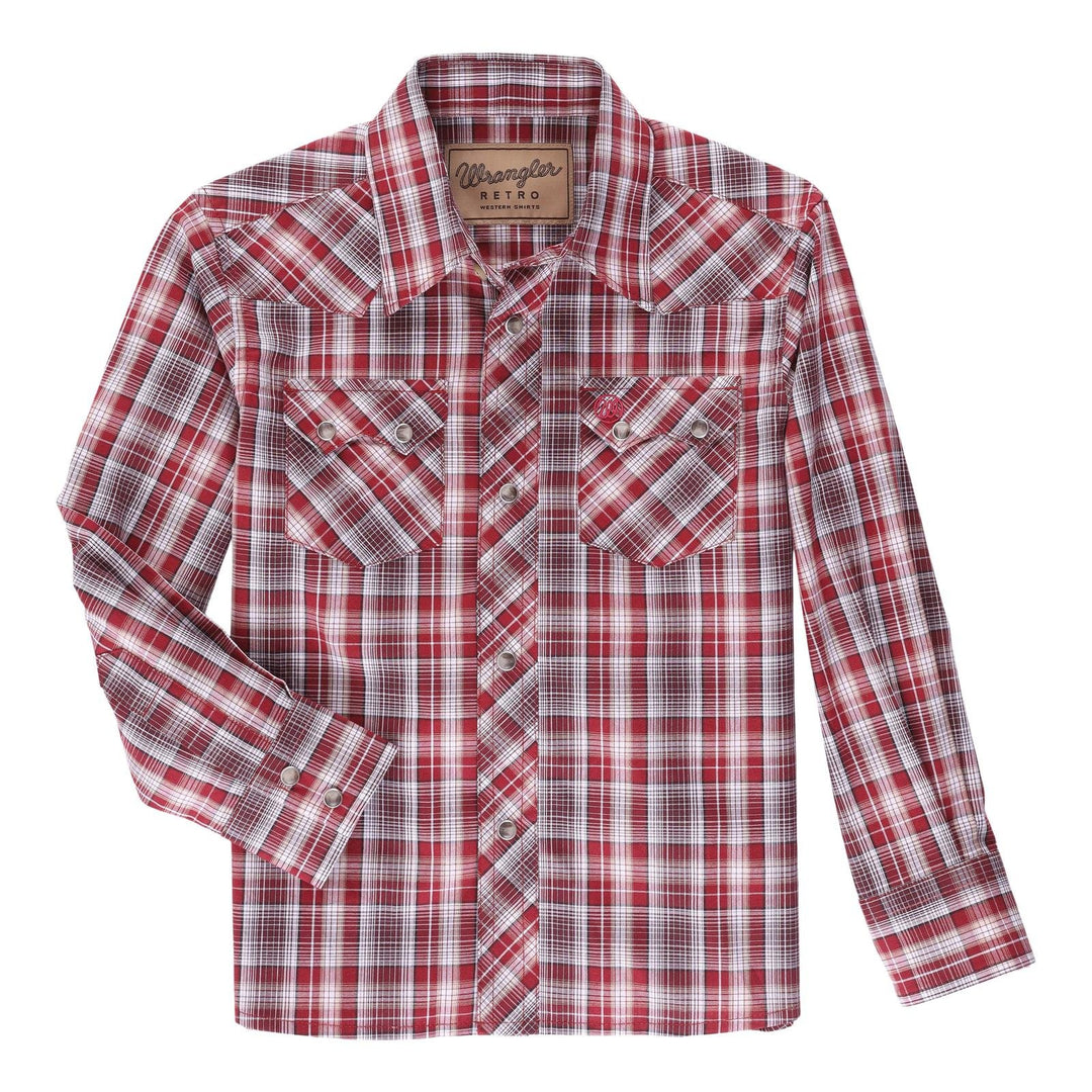 Retro Plaid Long Sleeve from Wrangler