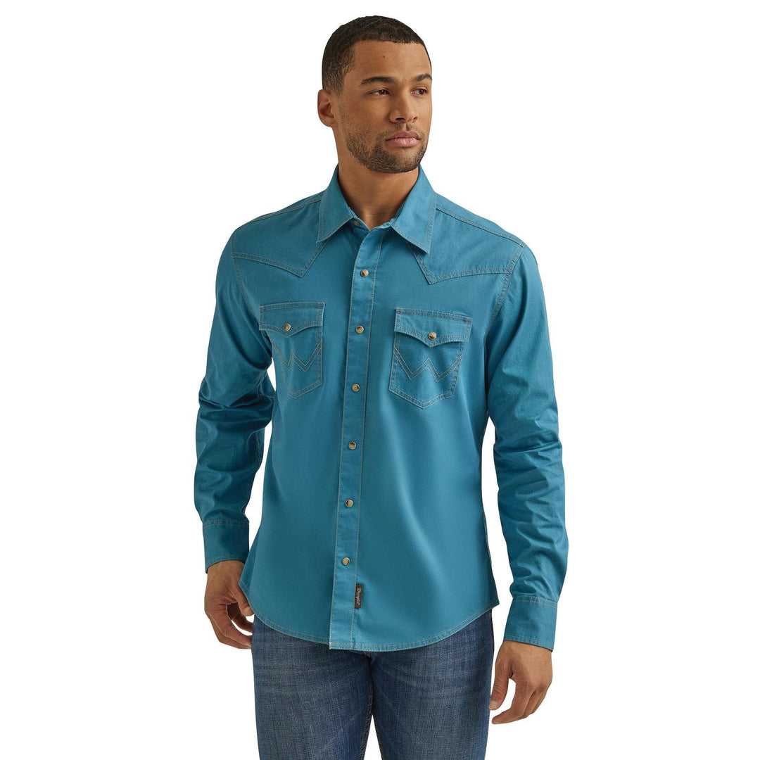 Retro Premium Modern Fit Shirt from Wrangler