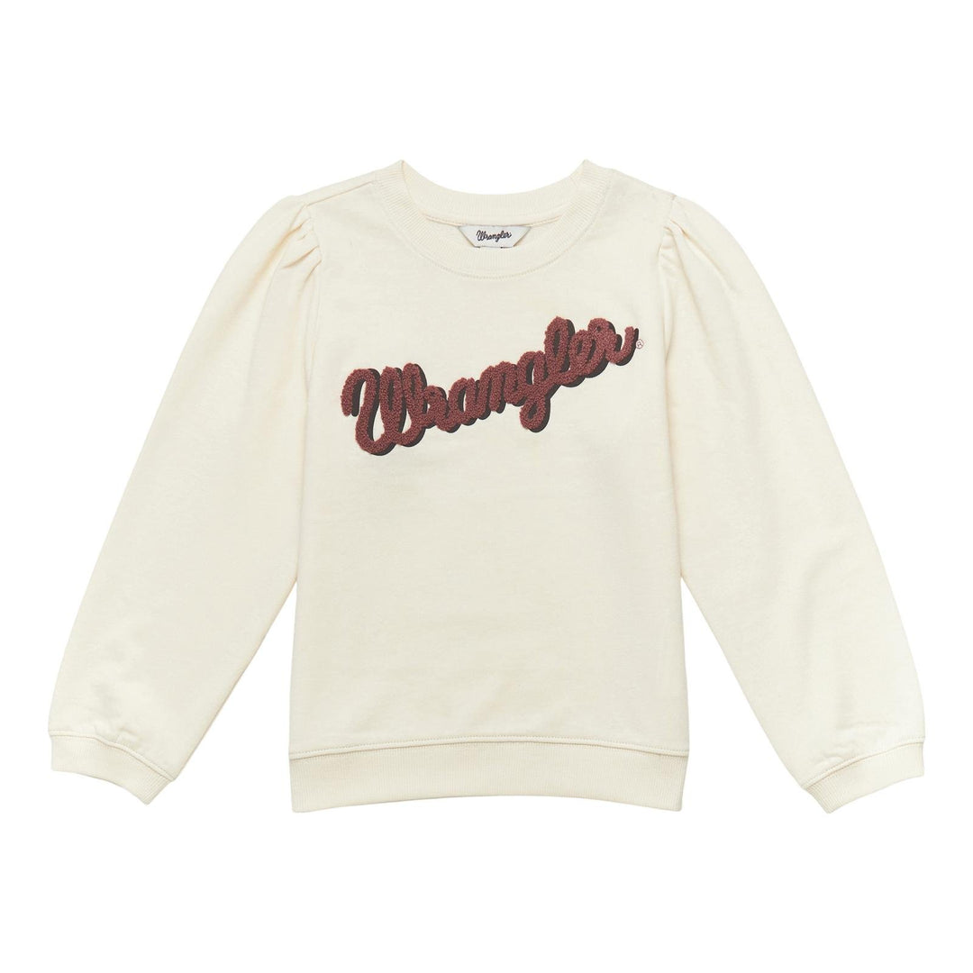 Girls Balloon Sleeve Sweatshirt from Wrangler