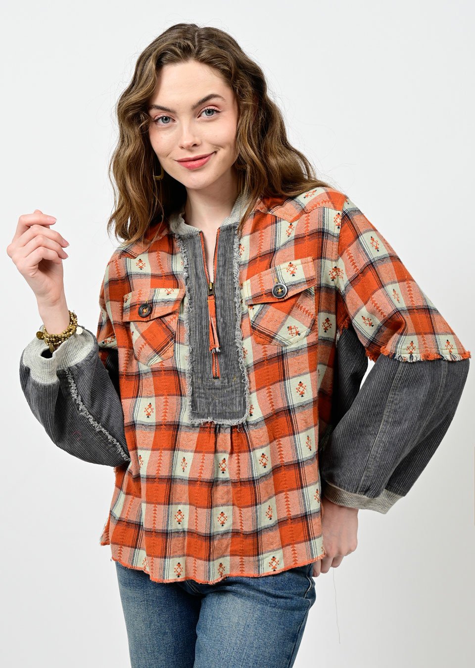 Zipped & Patched Popover from Ivy Jane