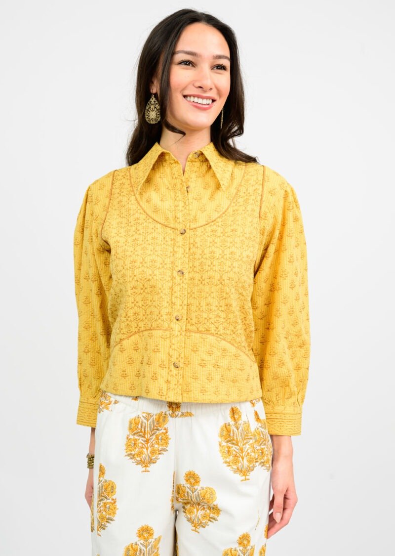 Crop Shirt Jacket from Ivy Jane