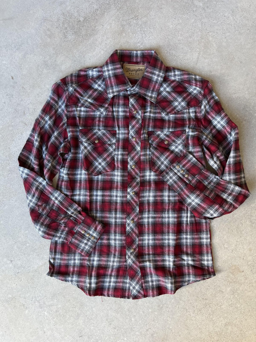Retro Flannel Long Sleeve Shirt from Wrangler