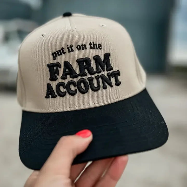 Put it on the Farm Account...
