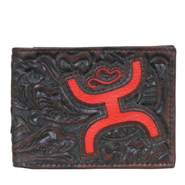 Hooey Bi-Fold Tooled Wallet