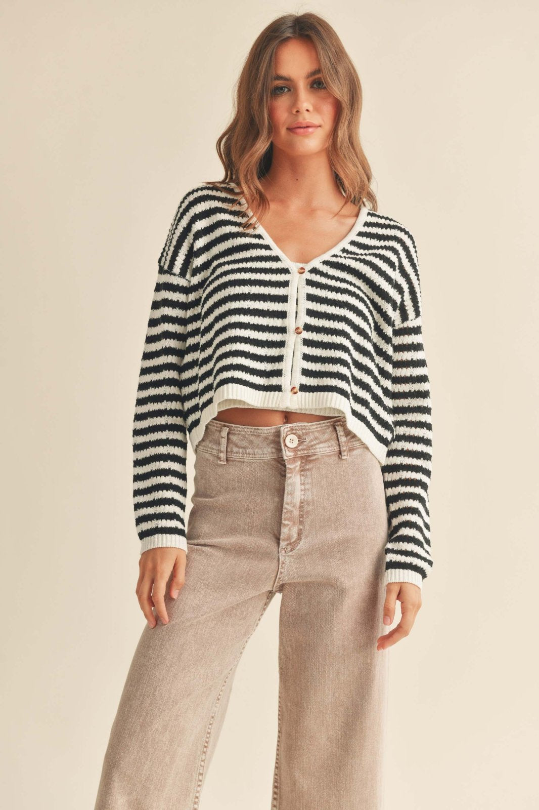 Crochet Knitted Cardigan