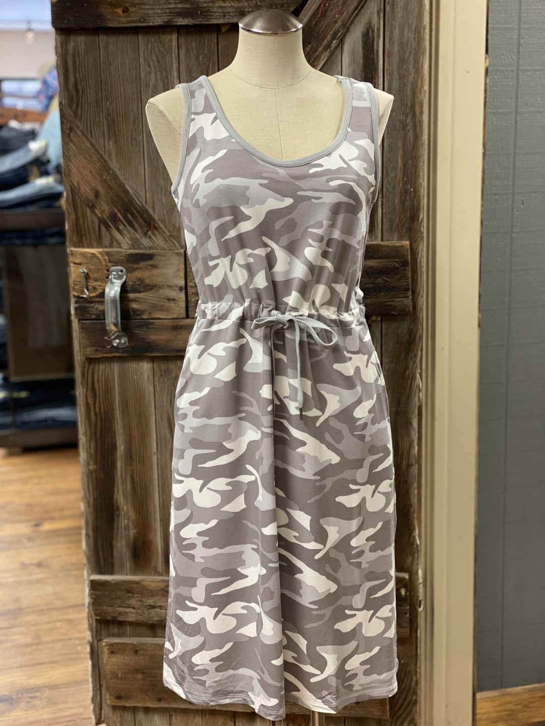 Camo Print Dress from Tribal