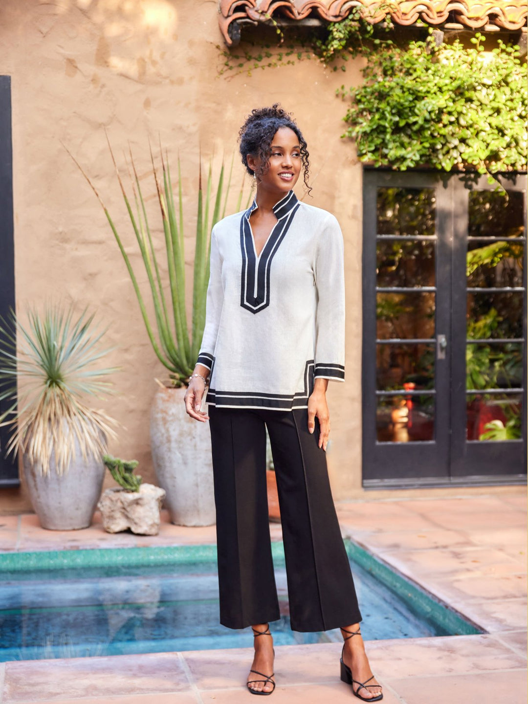 St Tropez Tunic Top from Karen Kane