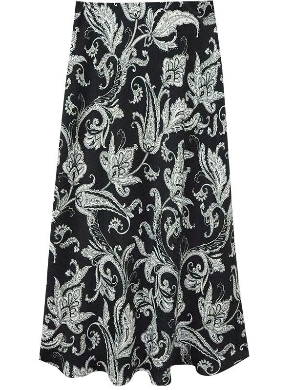 Bias Midi Cut Skirt from Karen Kane