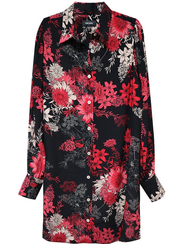 Blouson Sleeve Shirtdress from Karen Kane