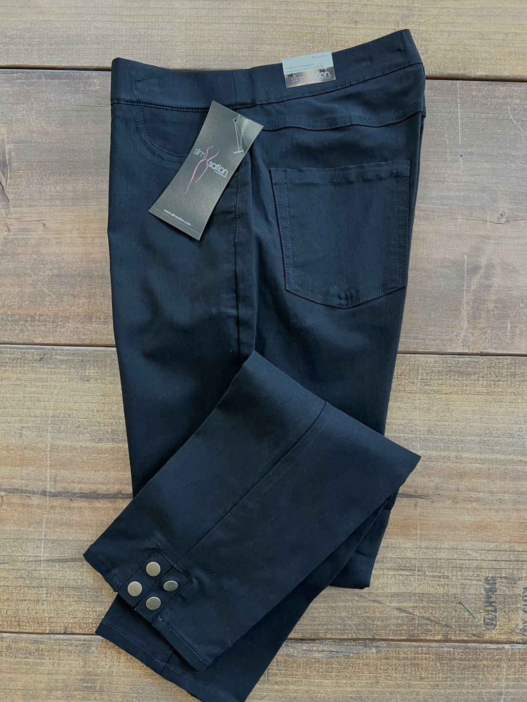 Ankle Pant with Snap Hem from Multiples