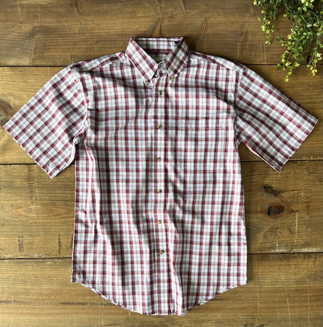 Riata Short Sleeve Plaid Shirt from Wrangler