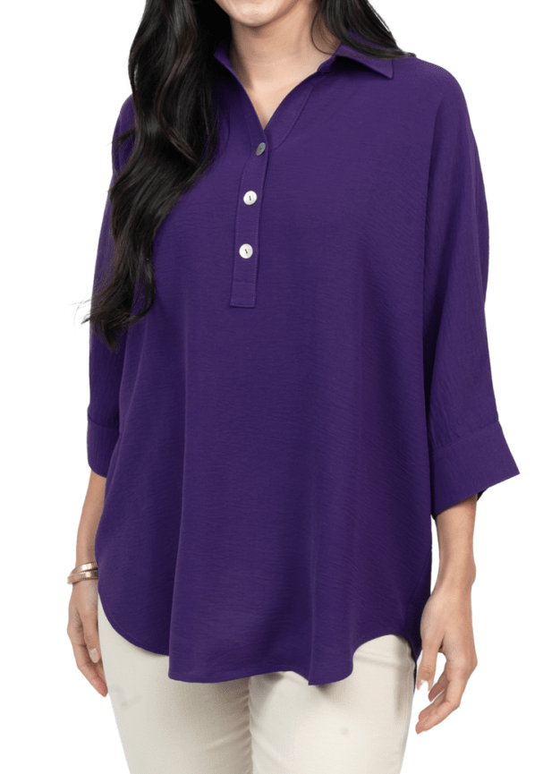 Collared Dolman Popover Top from Ivy Jane