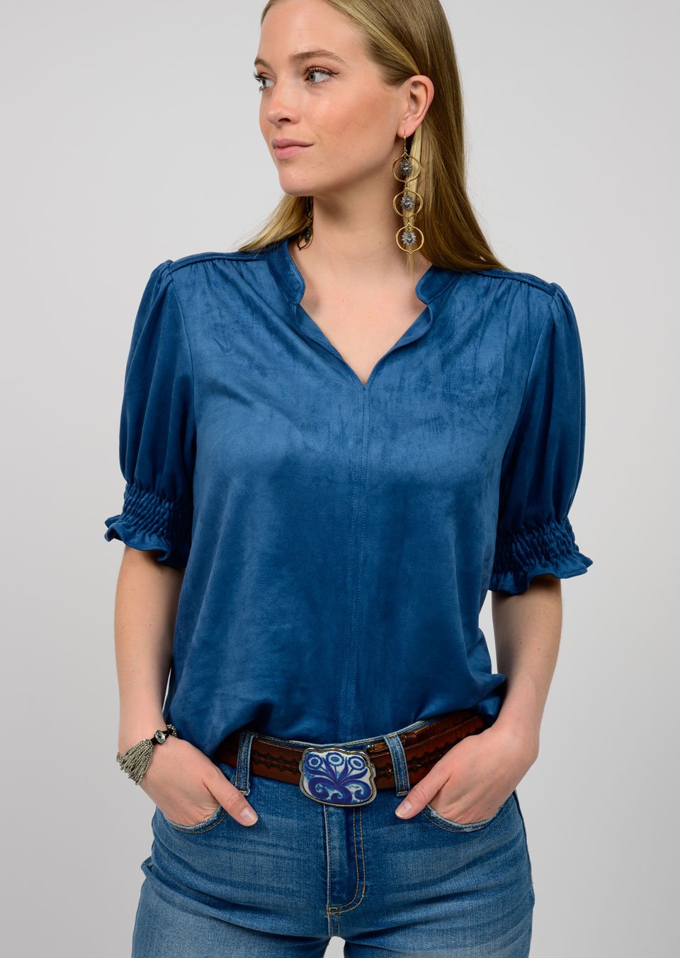 Suede Top from Ivy Jane