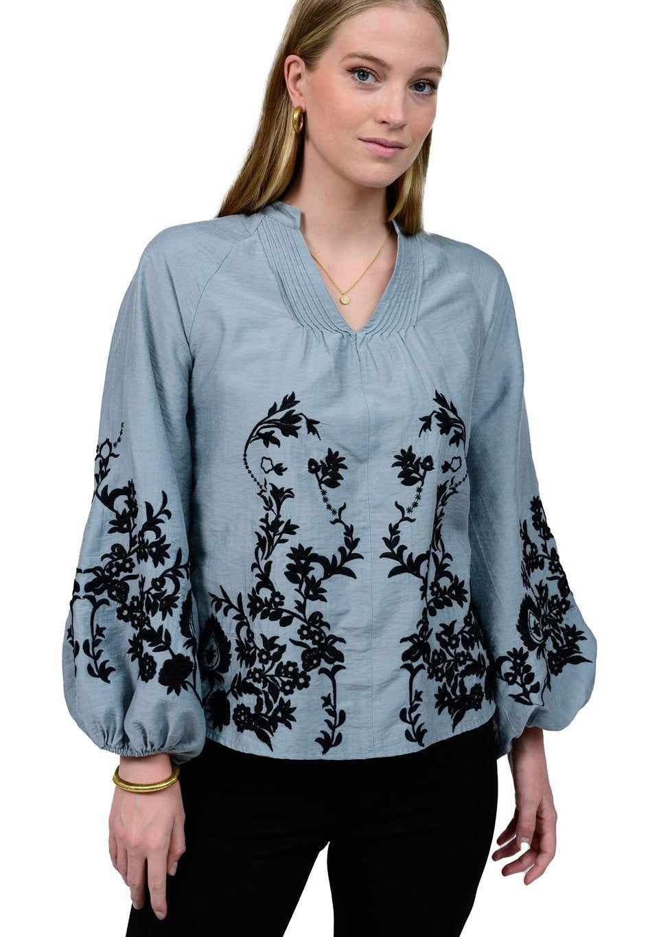Poet Embroidered Top from Ivy Jane