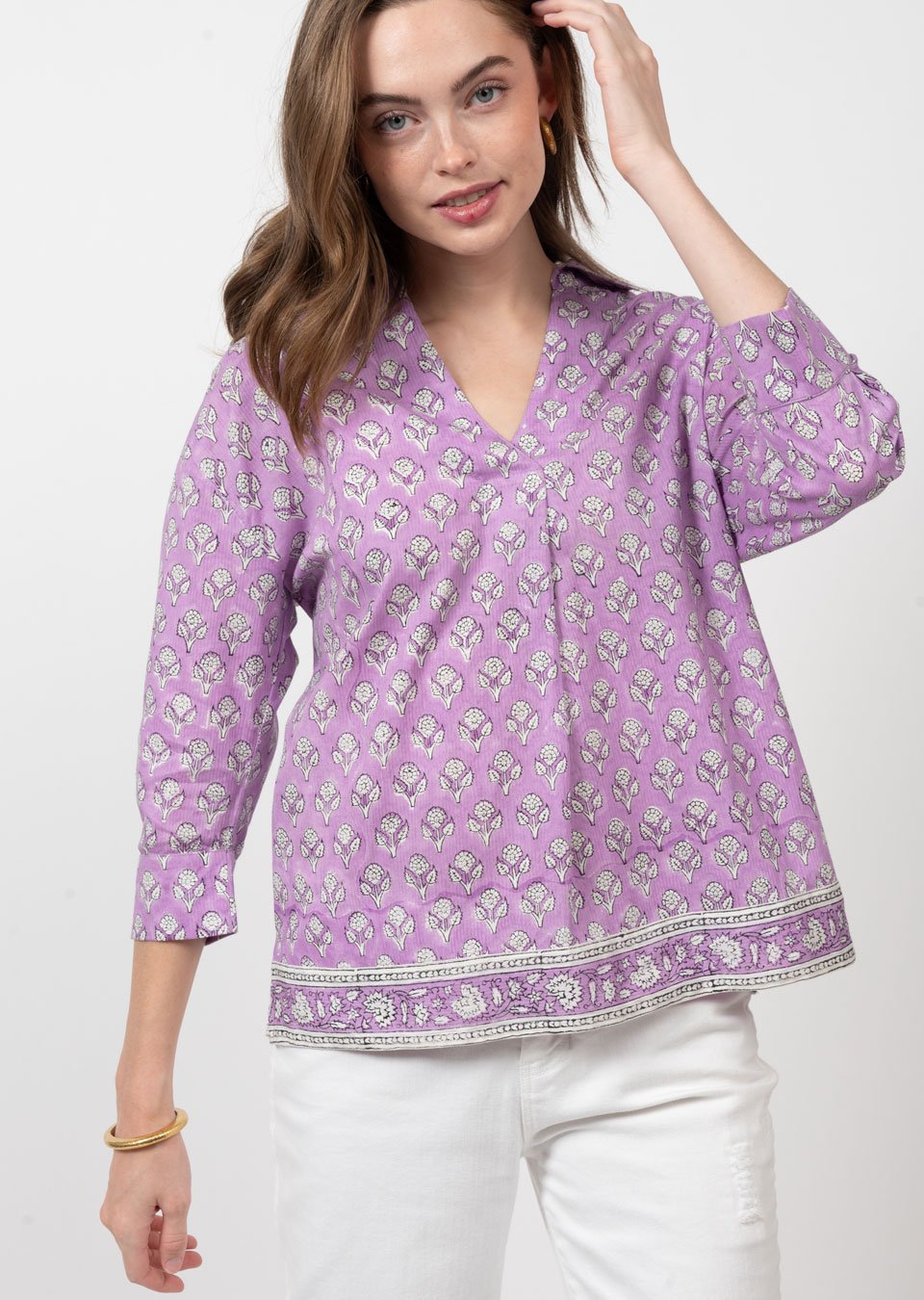 Block Print Shirt from Ivy Jane