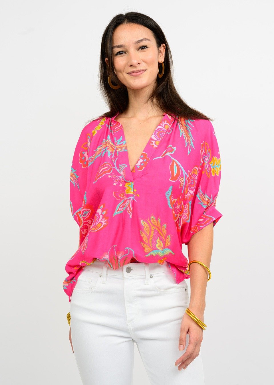 Popover Satin Top from Ivy Jane