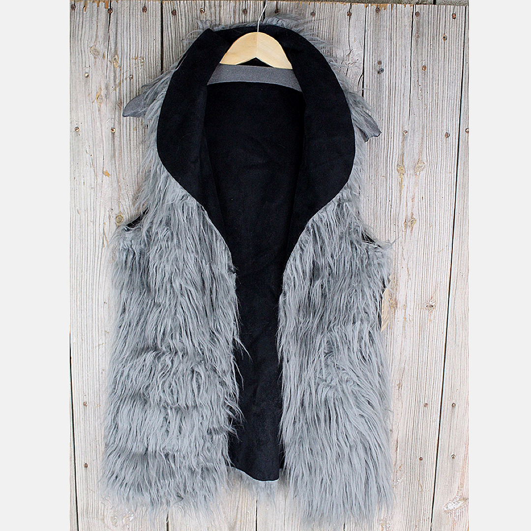 Kendall Fur Vest from Tasha Polizzi