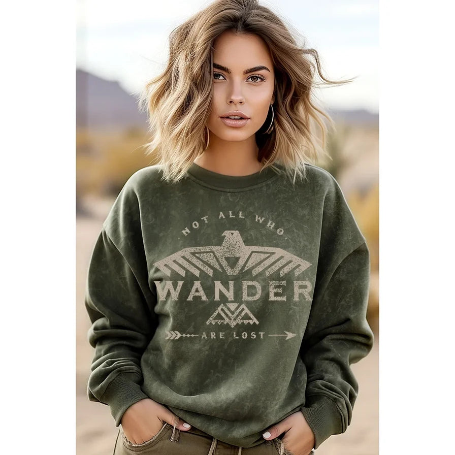 Not All Who Wander... Sweatshirt