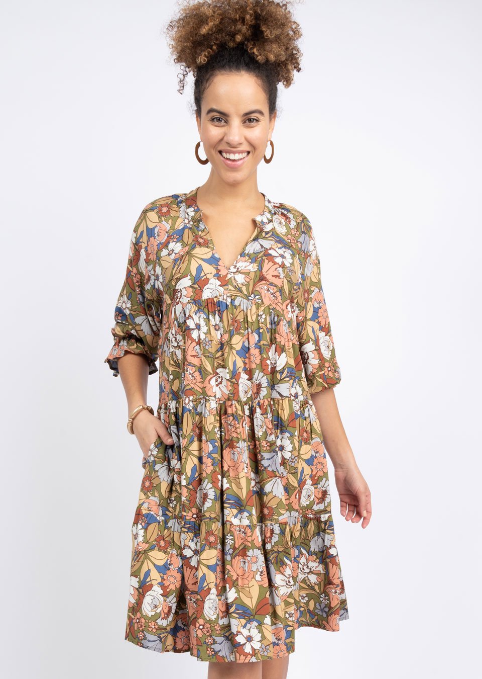 Fall Flowers Dress from Uncle Frank