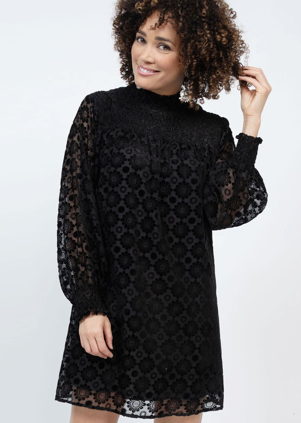 Velvet Burnout Dress from Uncle Frank