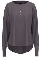 Lace Sleeve Henley from Hooey