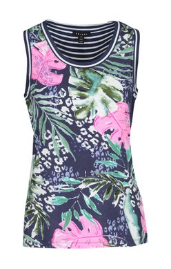 Sleeveless Tropical Print Top from Tribal