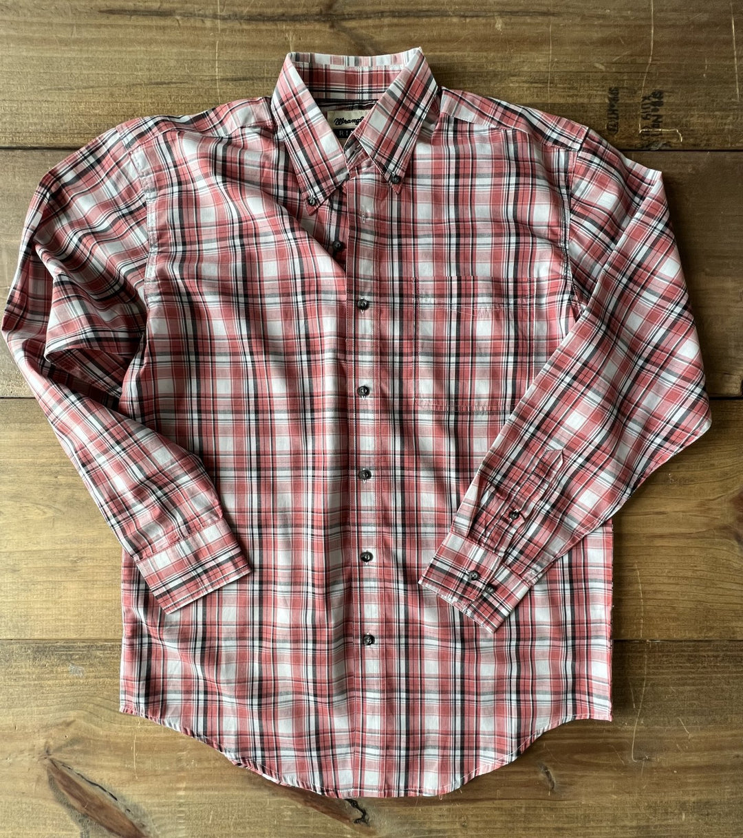 Riata Plaid Long Sleeve Woven from Wrangler