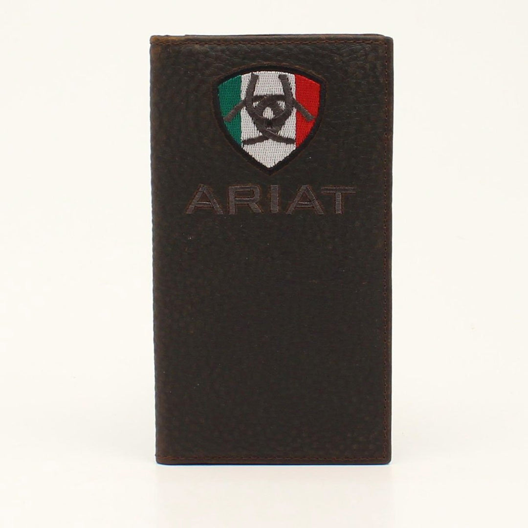 Mexican Flag Ariat Logo Rodeo Wallet from Ariat