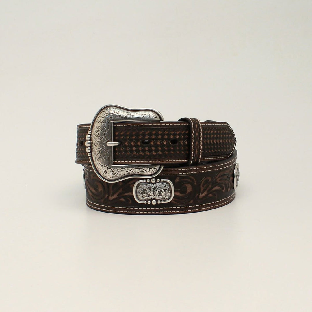 Double Stitch Oval Concho Belt from Ariat