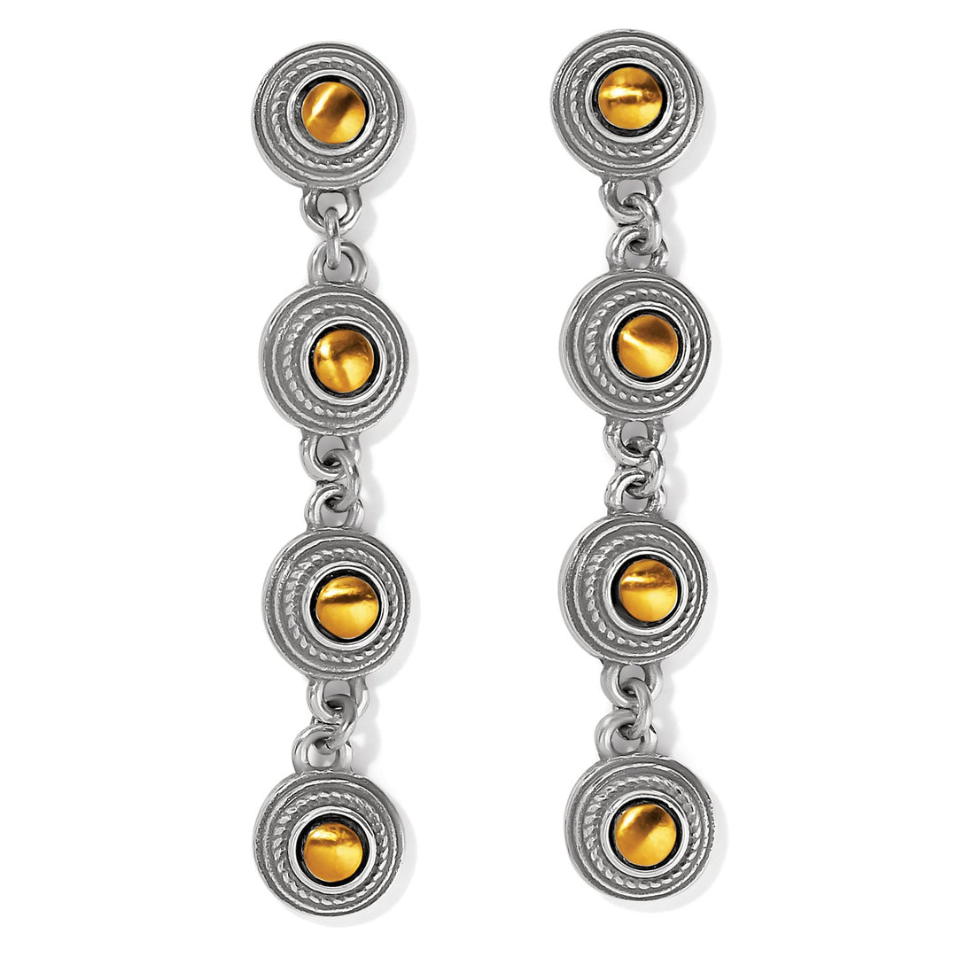 Monete Link Post Drop Earrings from Brighton