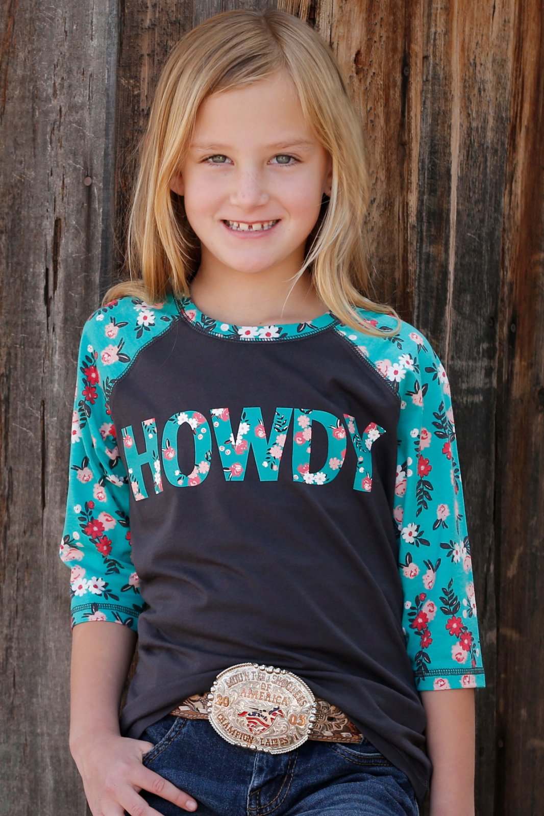 Howdy Baseball Tee from Cruel
