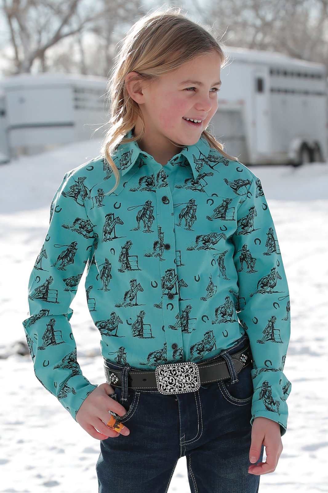 Cowgirl Print Shirt from Cruel Girl