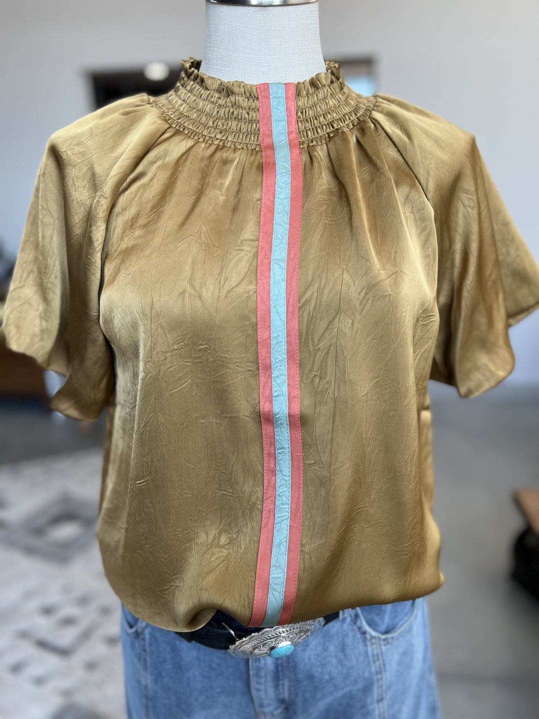 Center Stripe Top from THML