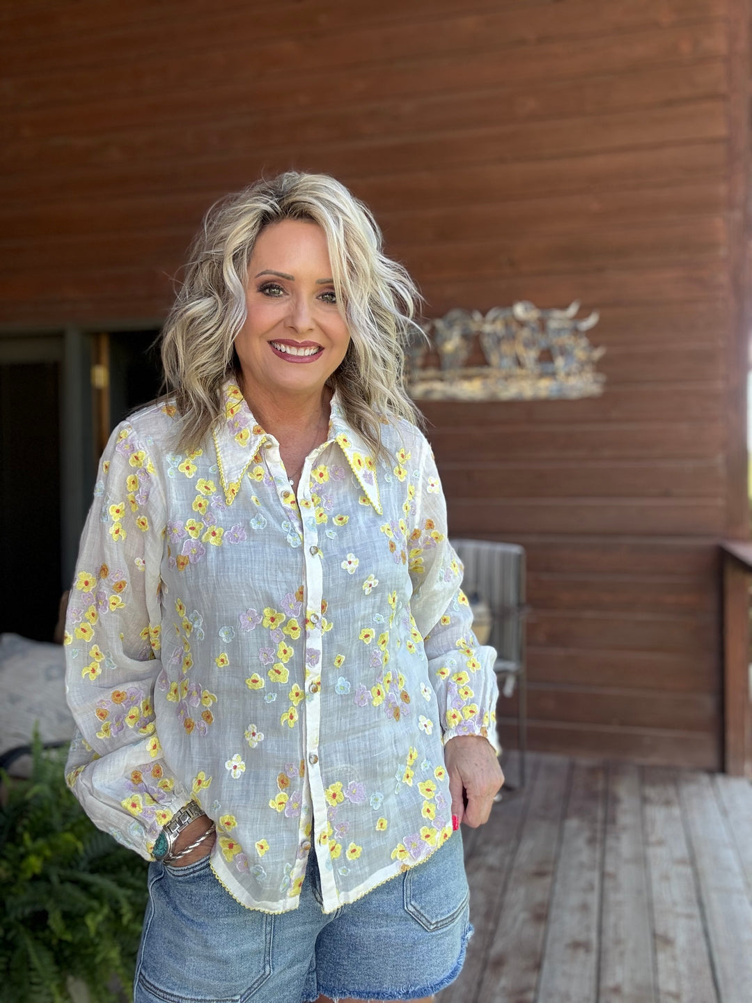Embroidered Shirt from Ivy Jane