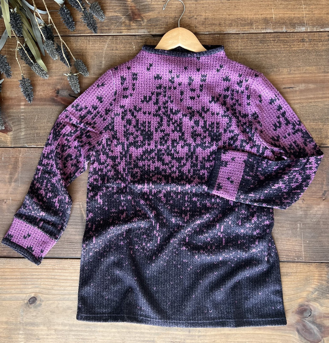 All Over Print Knit Top from Trisha Tyler