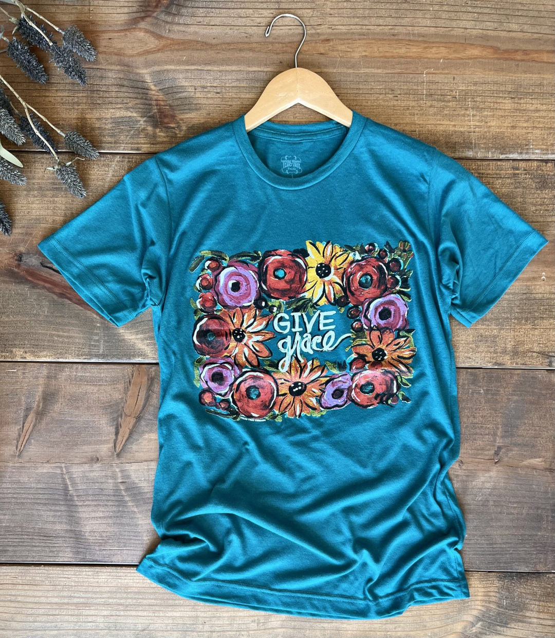 Give Grace Tee from Callie Stetler -Texas True Threads