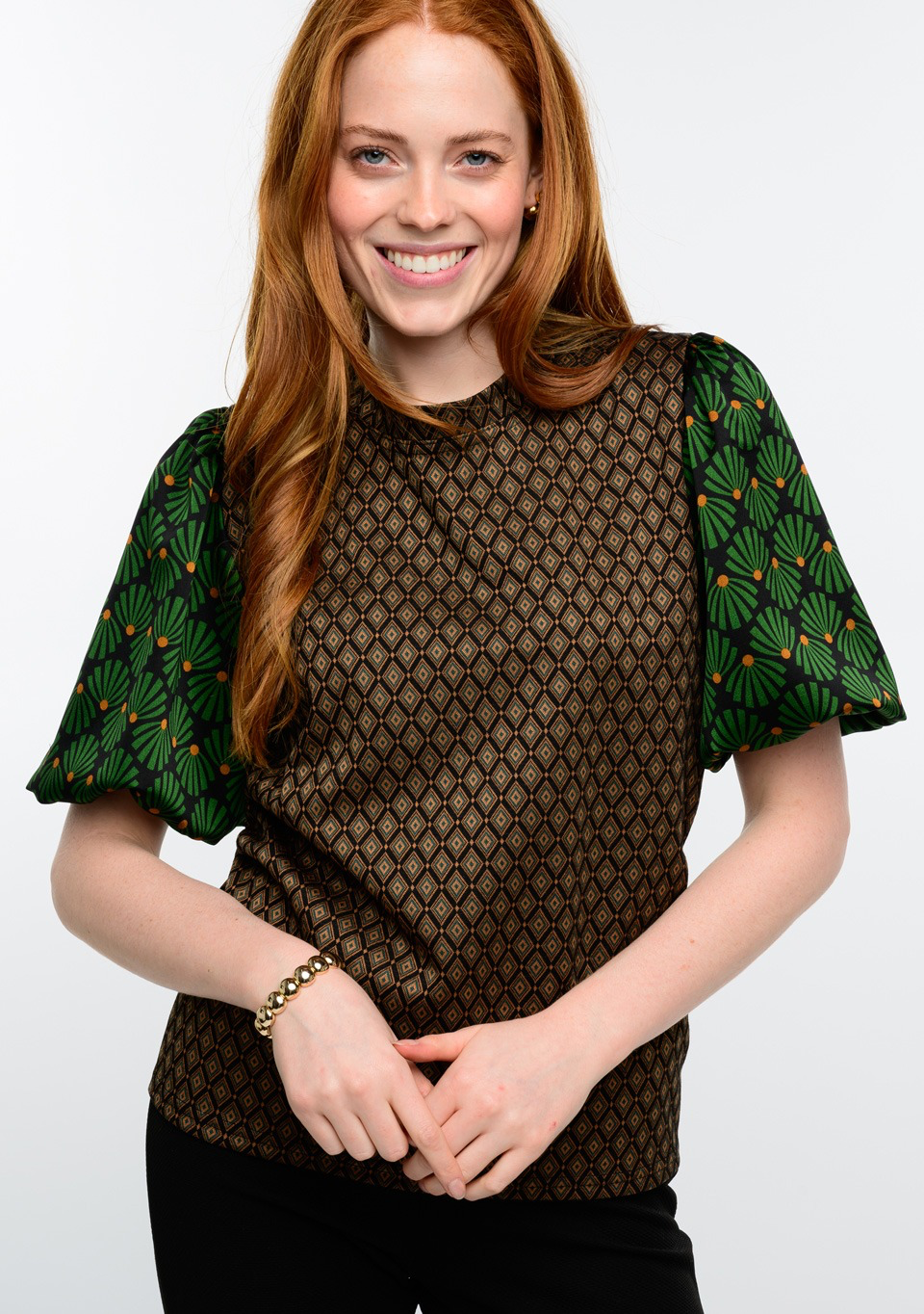 Diamond Knit Top from Ivy Jane
