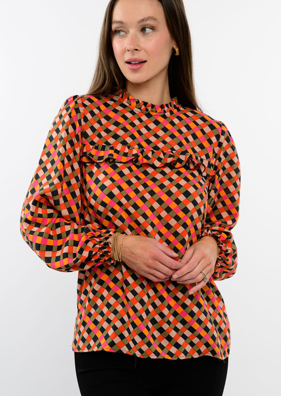 Ruffle Trim Top from Ivy Jane