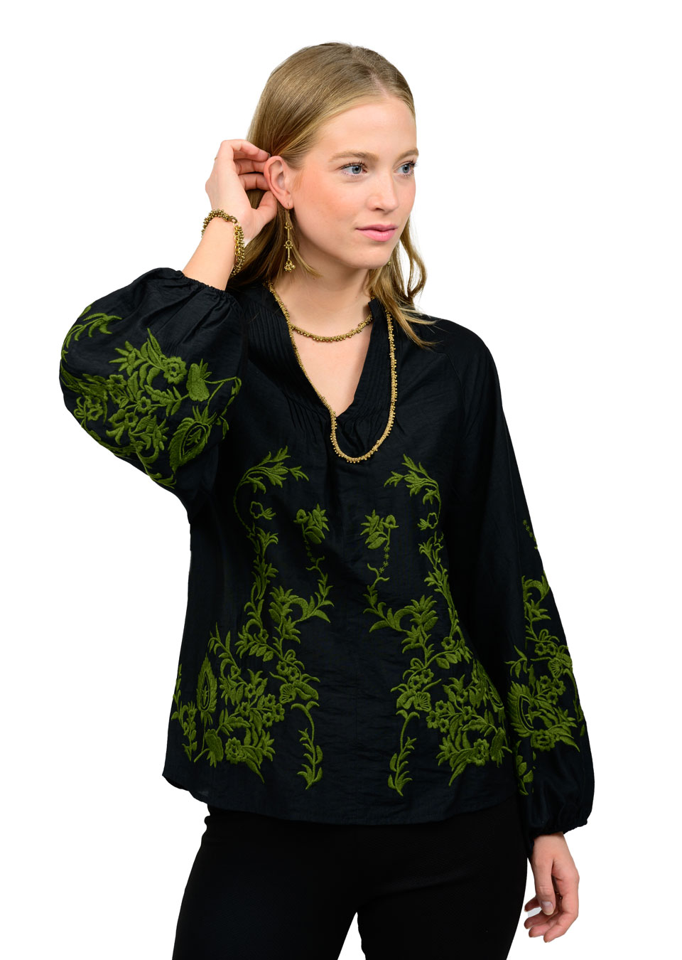 Poet Embroidered Top from Ivy Jane