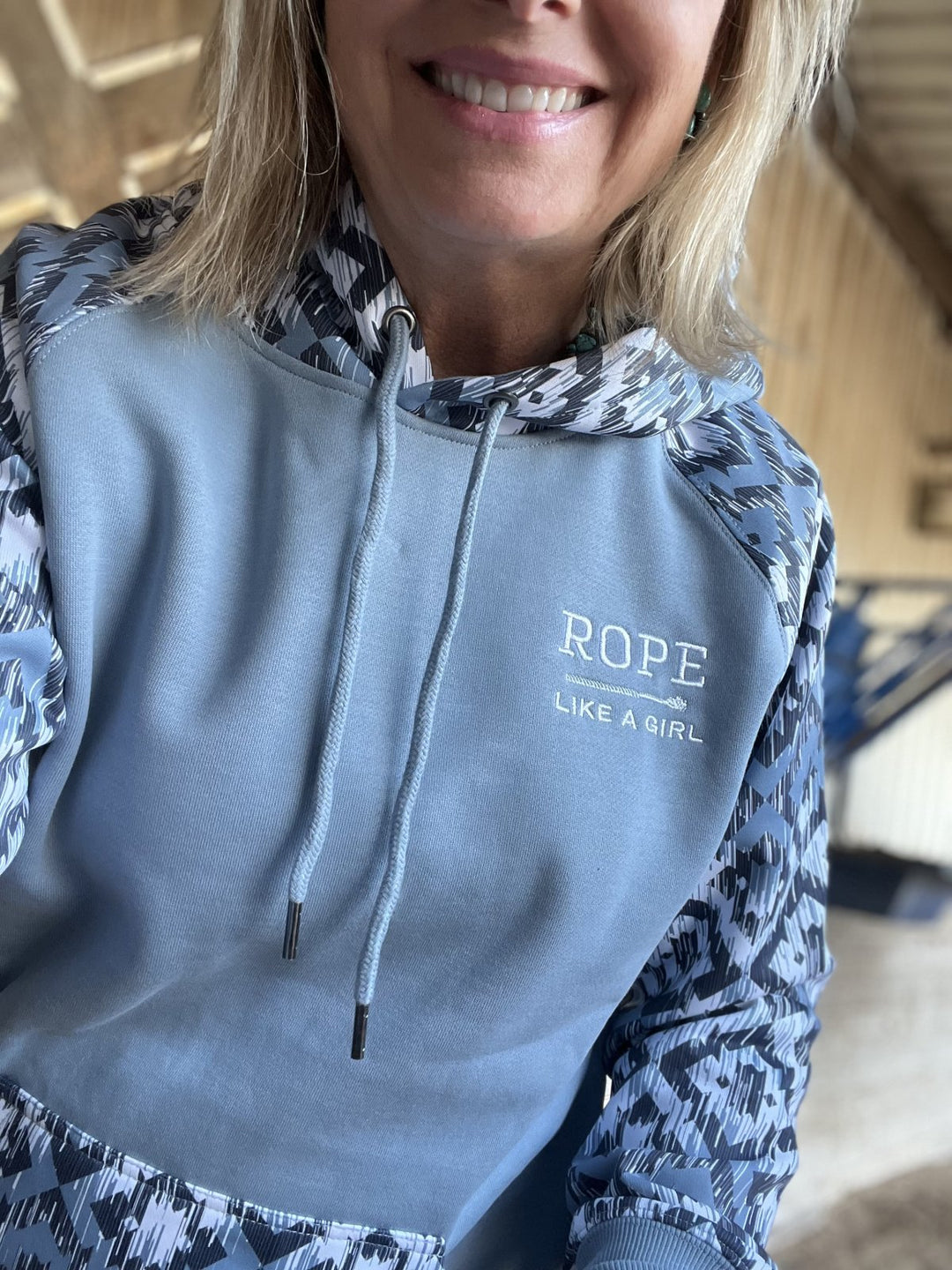 Rope like a Girl Hoodie from Hooey