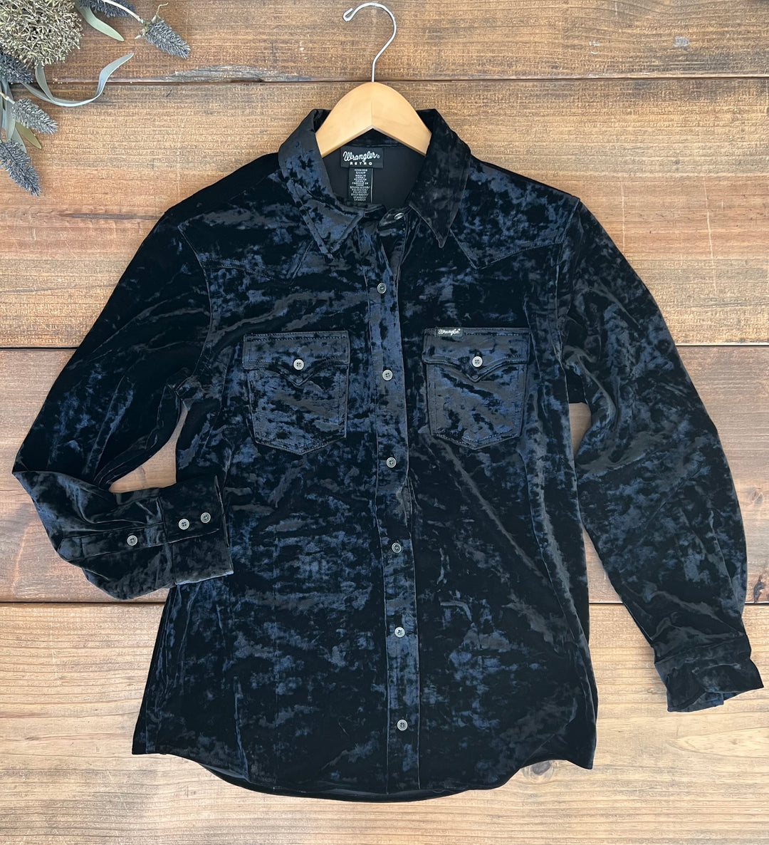 Retro West Velvet Shirt from Wrangler