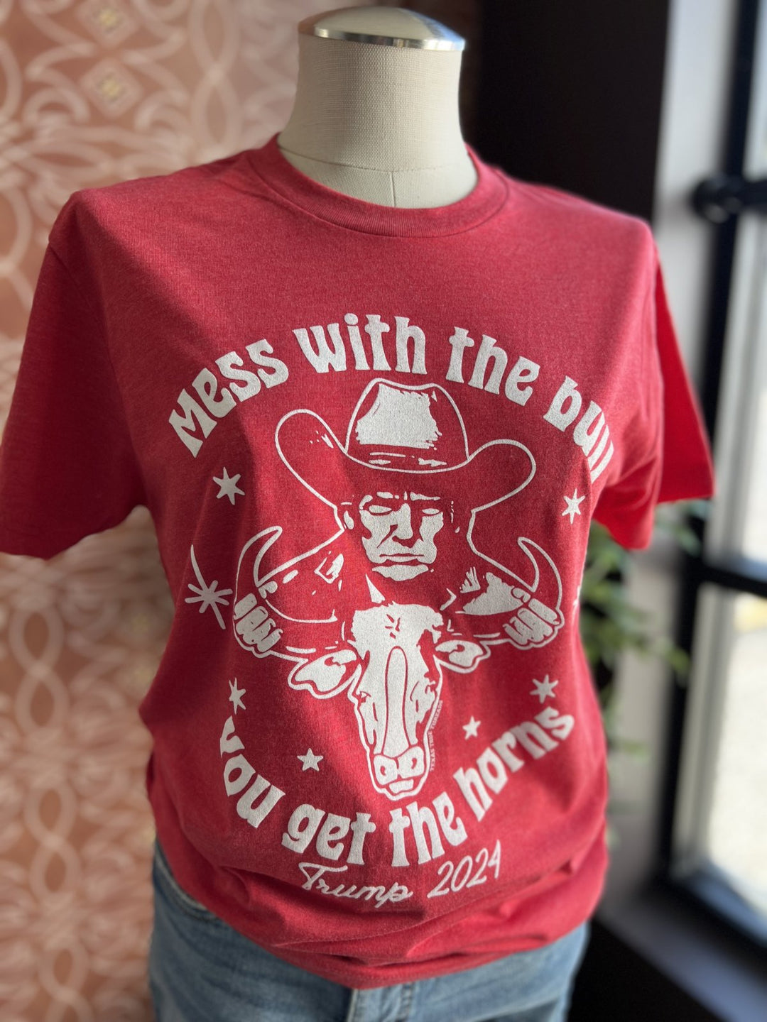 Mess with the Bull, You get the Horns Tee from Texas True Threads