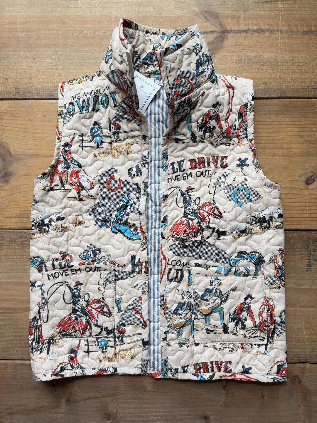 Cattle Drive Vest from Ida Mae