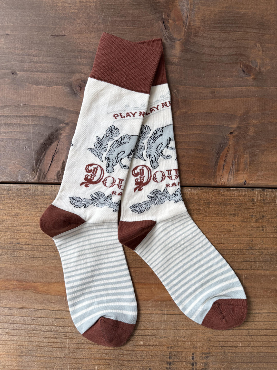 Bischoff Road Sock from Double D Ranch