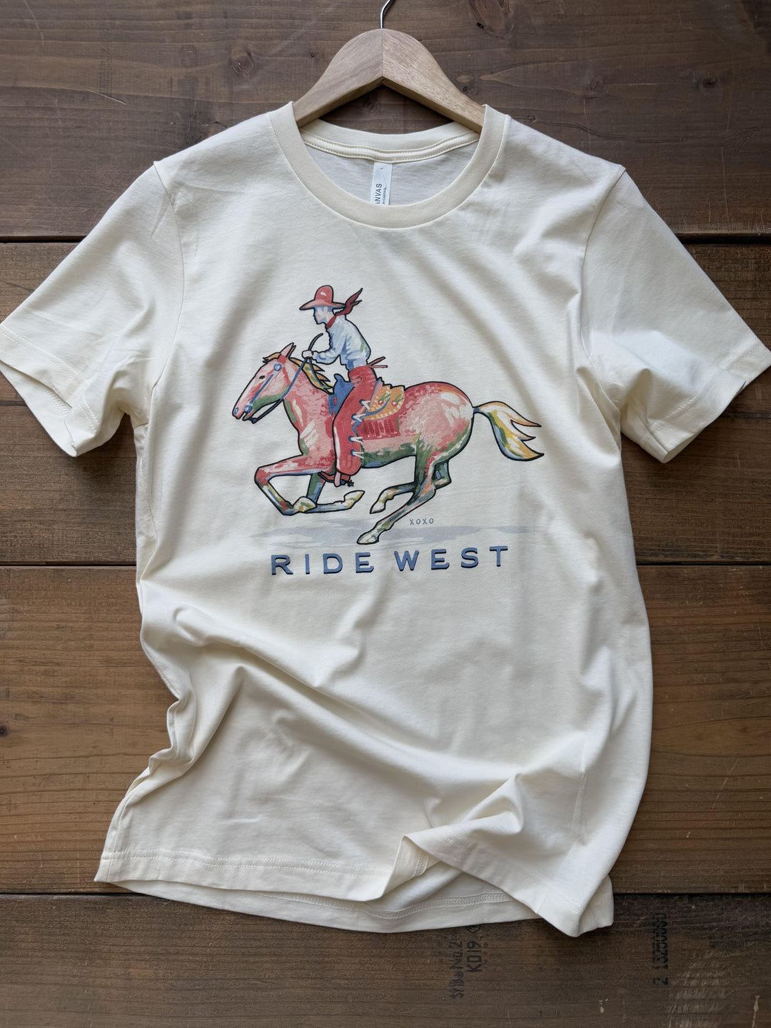 Ride West Tee from XOXO Art