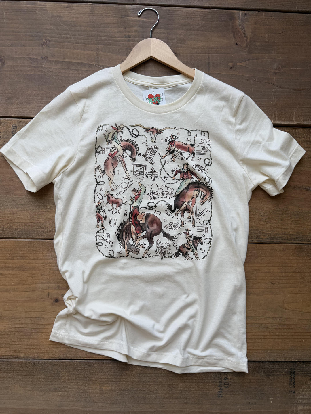 Ride em Cowboy Tee from XOXO Art