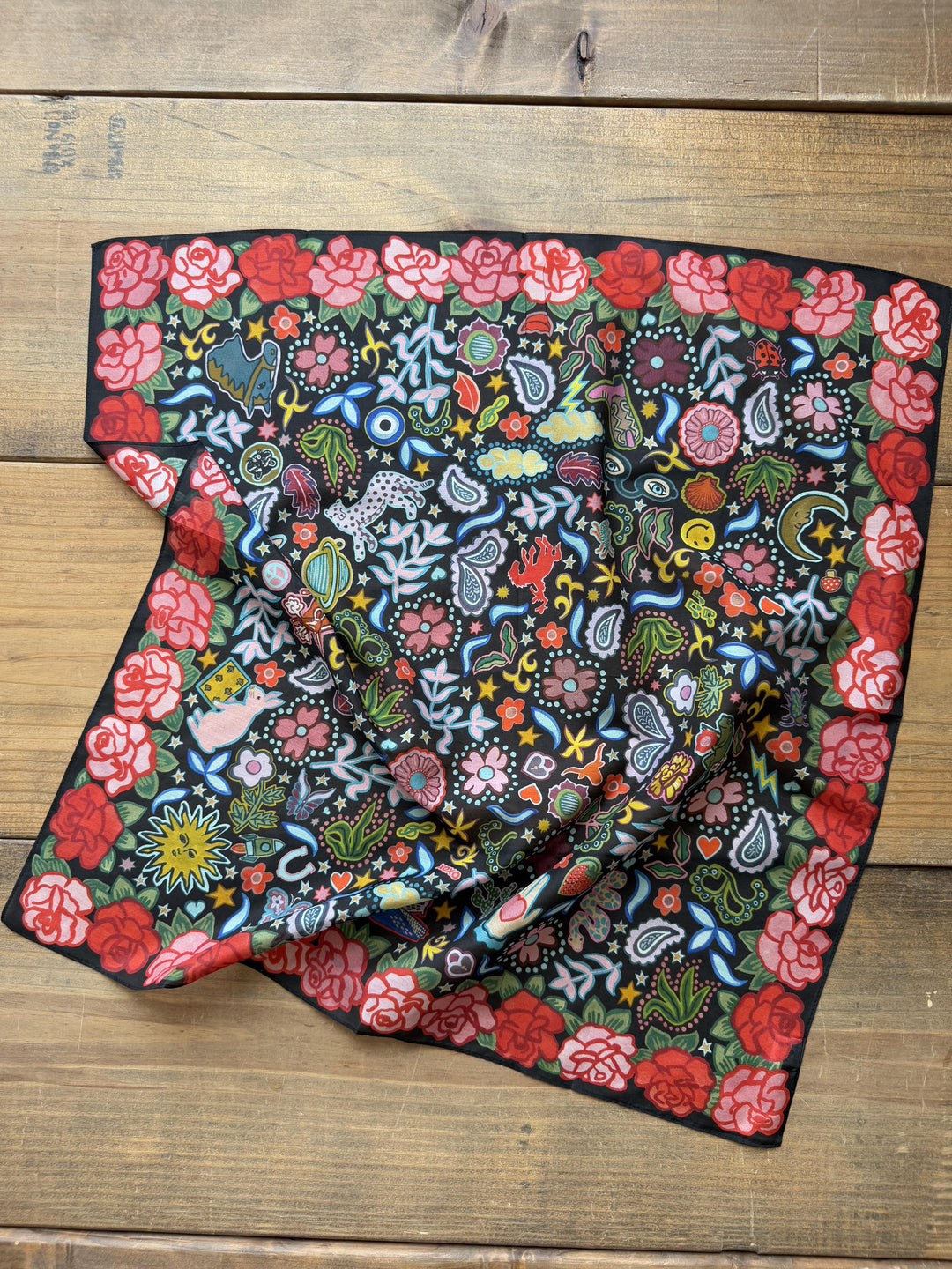 Rose Ranch Scarf from XOXO Art